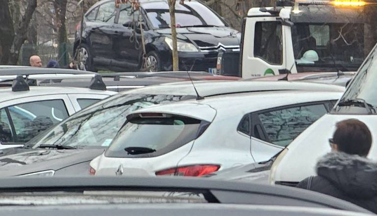 Ali pajek zdaj odvaža le še v Štepanjskem naselju? Danes so odpeljali 6 avtov, na Galjevici pa nobenega