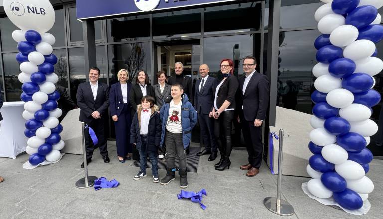 FOTO in VIDEO: NLB odprla prvo poslovalnico na desnem bregu Drave, Brodnjak: »Želimo biti del razvoja Maribora«