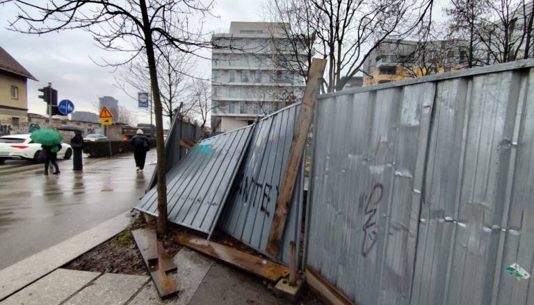FOTO: Tomanov park v Ljubljani ograjen več kot leto: Razlog niso le podgane, pravi Janković