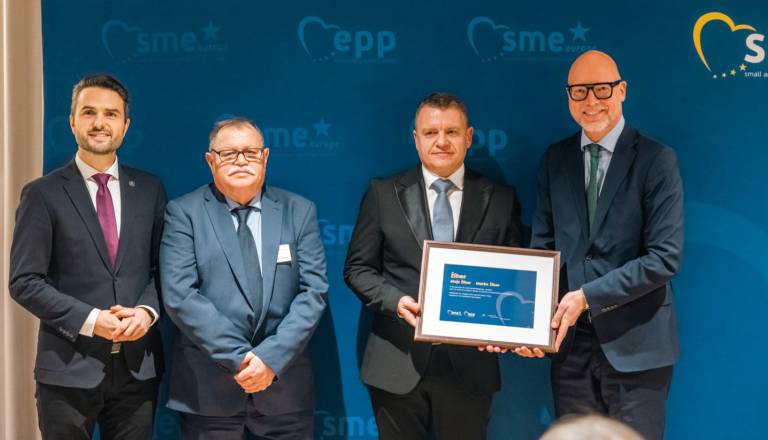 Družinsko podjetje Žiher iz okolice Ptuja je v Bruslju prejelo prestižno evropsko priznanje