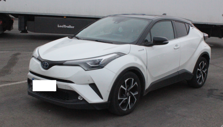 Na pomurski avtocesti odkrili ukradeno vozilo iz Francije