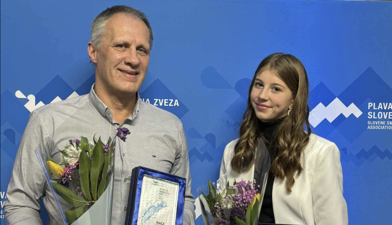 Ribničanka razglašena za najboljšo plavalko v Sloveniji
