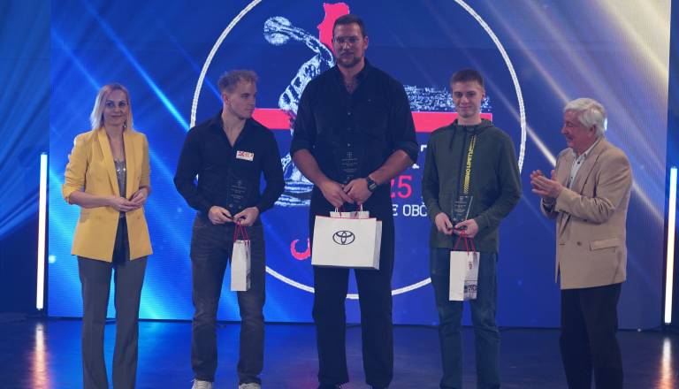 FOTO in VIDEO: Ptujska športnika leta sta Kristjan Čeh in Nika Milošič