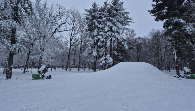 FOTO in VIDEO: V Beltincih že brez snega prava zima! Poglejte, kaj so naredili še pred prvim sneženjem