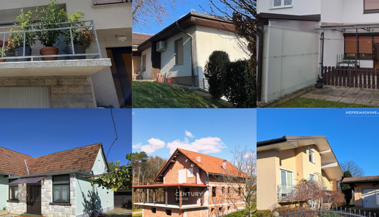 To so hiše, ki se prodajajo v Pomurju 