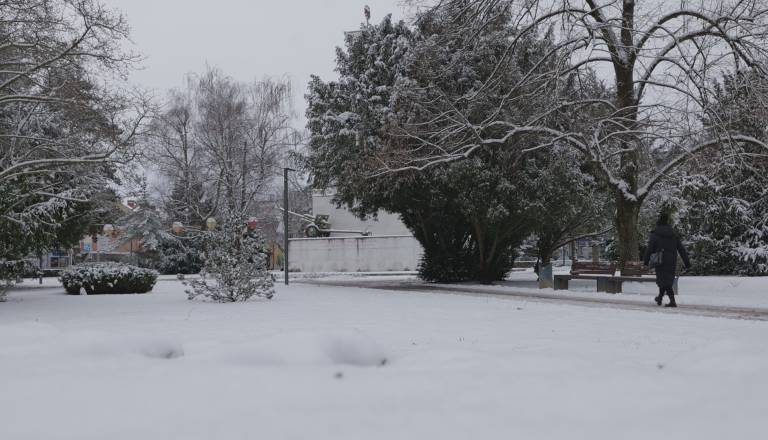 FOTO in VIDEO: Zimska idila 