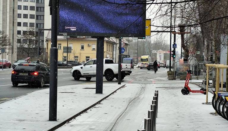 Številke ne lažejo. Kako se vozniki in voznice v Ljubljani znajdejo v zimskih razmerah? 