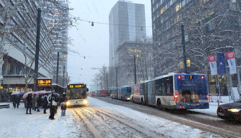 LPP sporoča potnikom: Zamude javnega prevoza v Ljubljani zaradi sneženja!