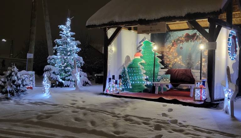 Pravljična zimska idila v Černelavcih