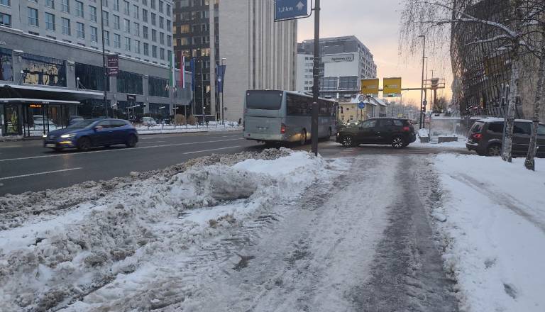 Zaradi hudega mraza oranžno opozorilo za večji del države, kako mrzlo je bilo v Ljubljani?