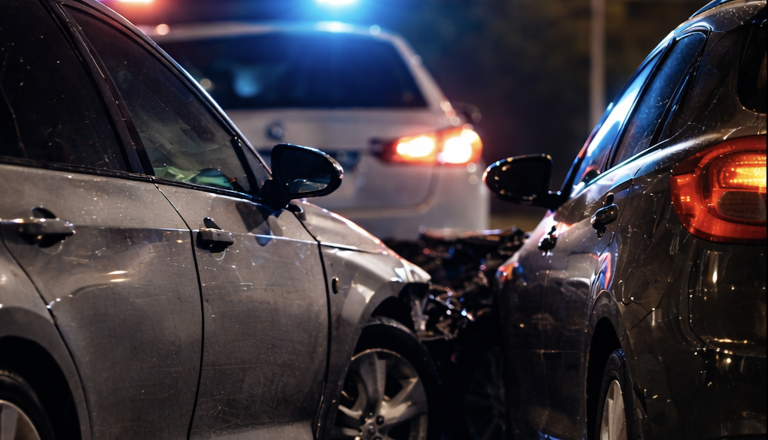 Pijan razbil vozila na novomeškem parkirišču in pobegnil