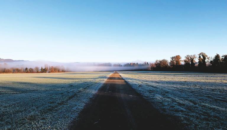 Zaradi hudega mraza pretita poledica in žled 