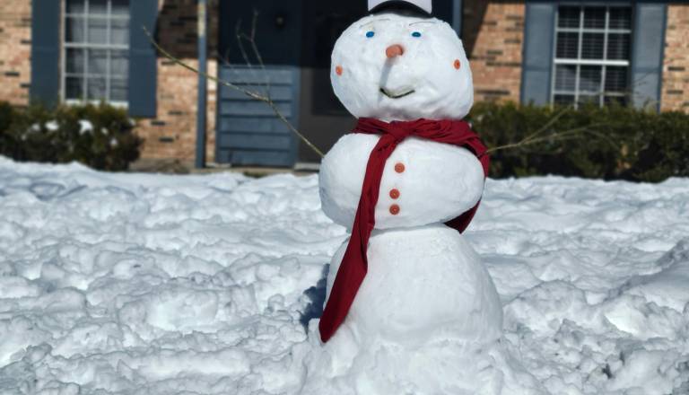Zima je pokazala zobe: Pošljite nam fotografije svojih snežakov!