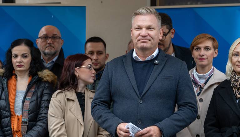 FOTO in VIDEO: Gorazd Kerec tudi uradno v boj za županski stolček, to obljublja Sobočanom