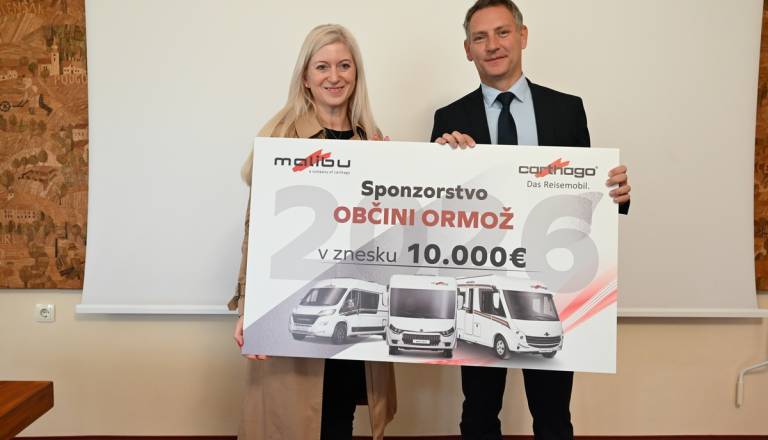 Carthago Občini Ormož namenil 10.000 evrov, kako bodo porabili denar?