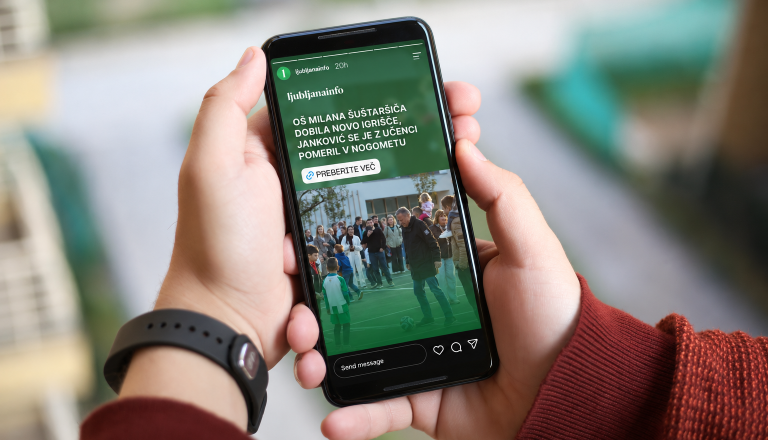 Spremljaj Ljubljaninfo tudi na Instagramu! Novice, zgodbe s terena in več priložnosti za povezovanje z bralci