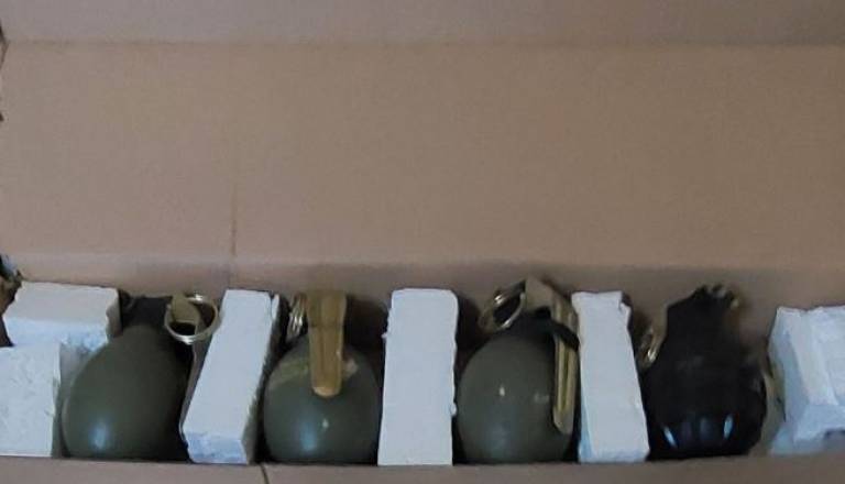 Pri 67-letnemu Štajercu odkrili štiri ročne bombe, posredovala specialna enota