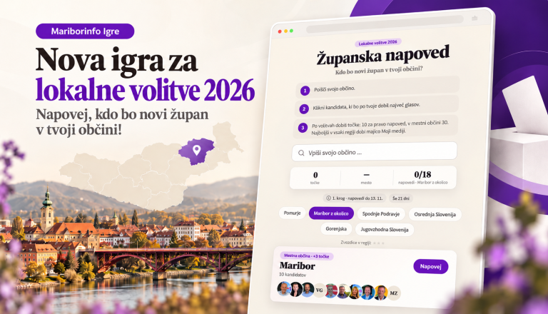 Kdo bo vodil Maribor in druge štajerske občine? Napovejte zmagovalce!
