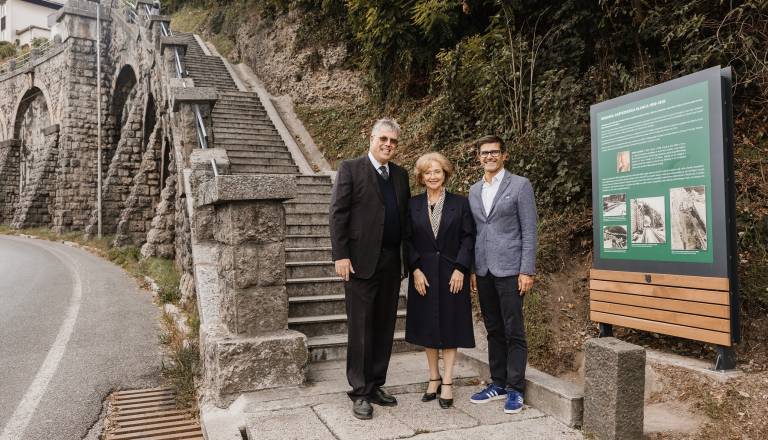 Kranj počastil gradbenika Josipa Slavca ob 125. obletnici rojstva