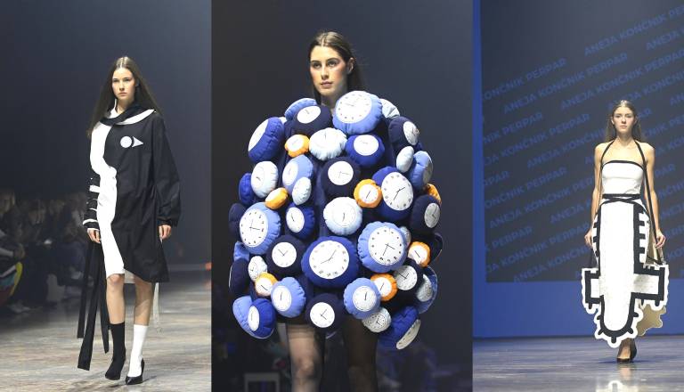 FOTO: Na Gospodarcu smo preverili, kakšne obleke ustvarjajo mladi ljubljanski modni talenti