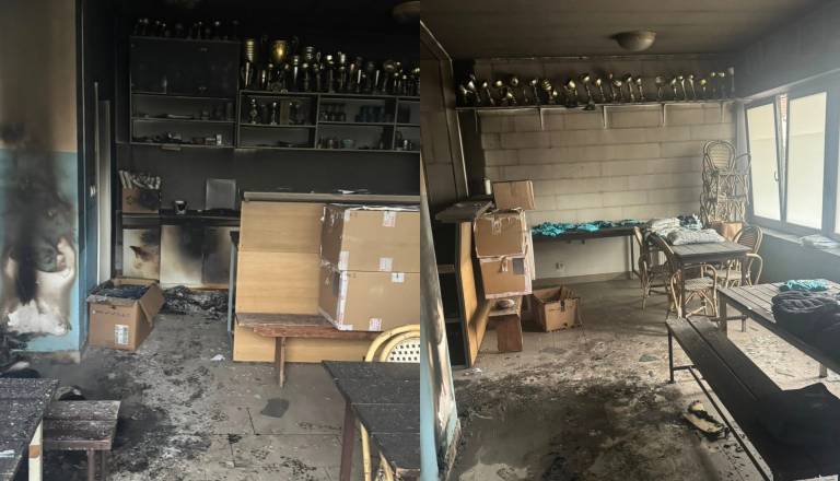 Požar v prostorih Nogometnega kluba Kamnik, ogenj uničil dragoceno zgodovino kluba