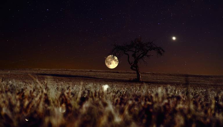 Snežna polna luna odpira skrite skrivnosti