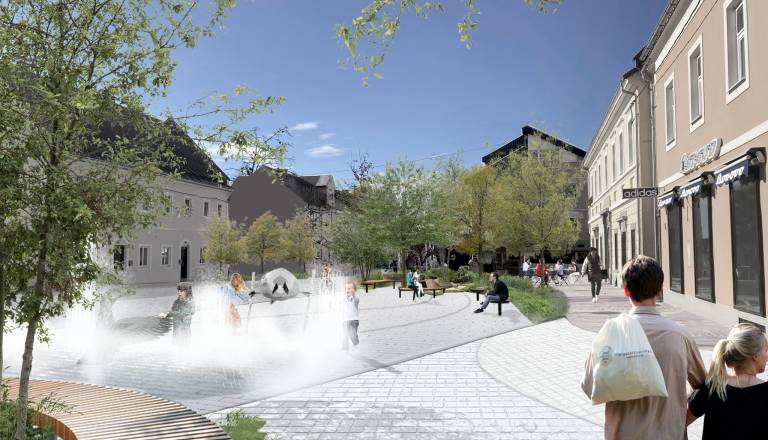 Kerenčičev trg kmalu bolj zelen, občina objavila javno naročilo