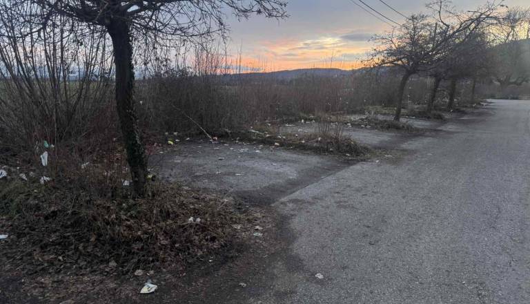 FOTO in VIDEO: Je to mesto, ki si ga želimo? Parkirišče pri Betnavskem dvorcu postaja smetišče