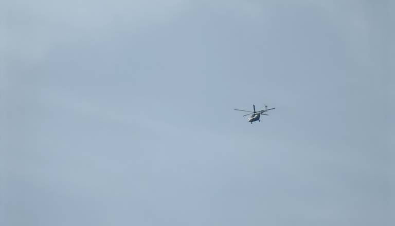 Na Goričkem znova posredoval helikopter