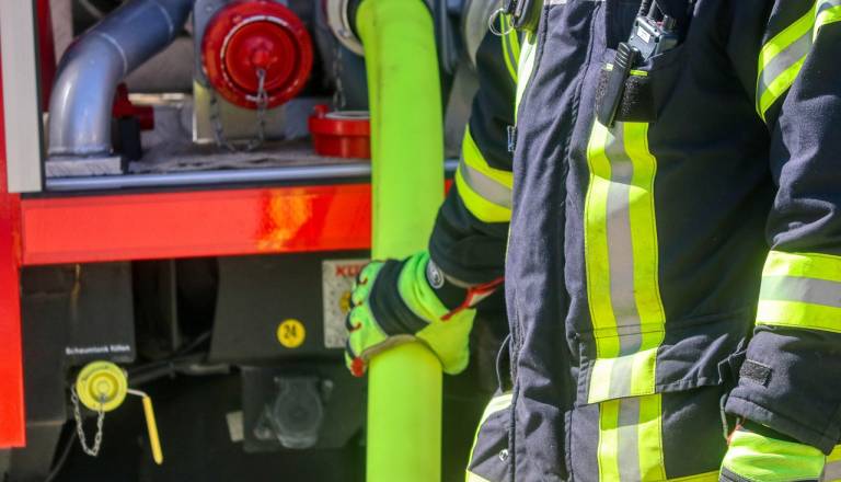 Zagorele saje v dimniku stanovanjske hiše na območju Vidma