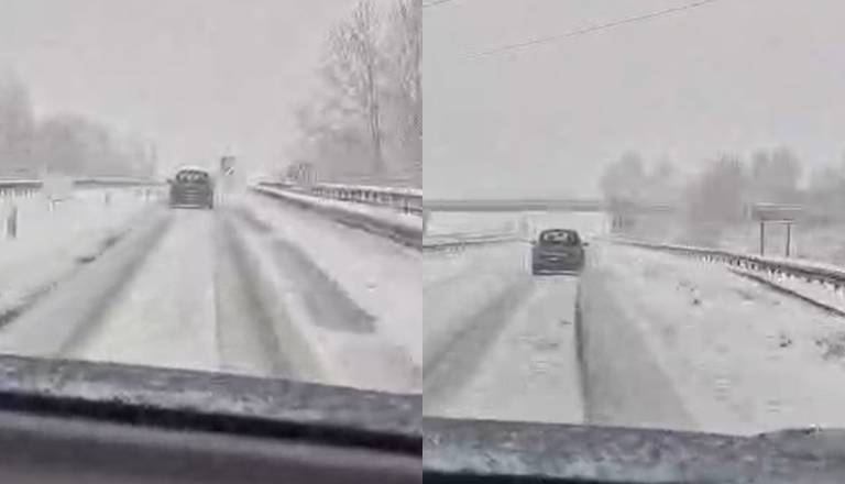 VIDEO: Ne boste verjeli! Tako slabe so razmere na hrvaških avtocestah