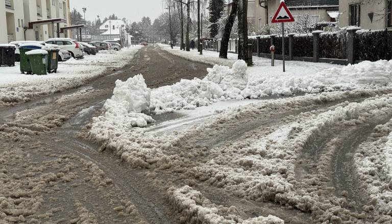 Največ snega na Kozjaku in Pohorju. Koliko ga je zapadlo v Mariboru?