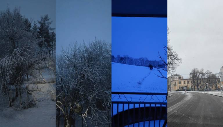 FOTO in VIDEO: Zima pokazala zobe v Pomurju, izpadi elektrike in na Goričkem zaprta šola