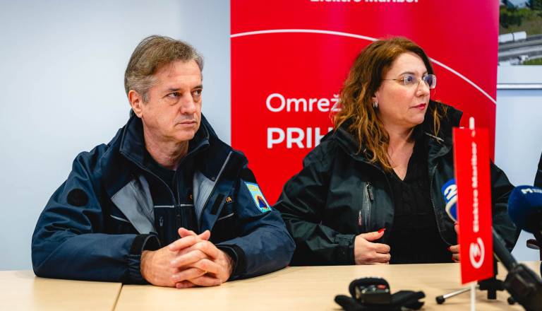 FOTO in VIDEO: Na Štajerskem številni še vedno brez elektrike, Golob zagotovil pomoč