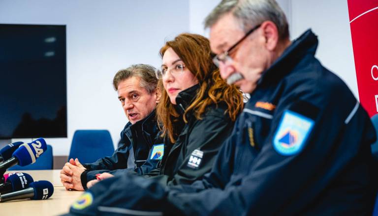 FOTO in VIDEO: V Mariboru izredne razmere, na terenu tudi Robert Golob