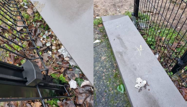 V soseski Župančičeva jama našli več igel za drogiranje