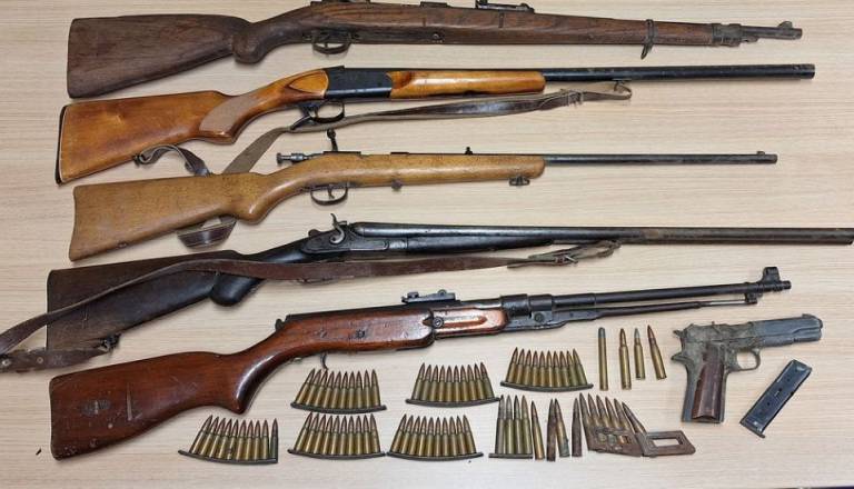 Vse to so policisti zasegli na Goričkem