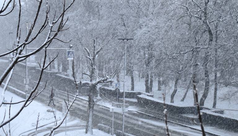 Oblačno vreme z dežjem, prihaja tudi nova pošiljka snega 