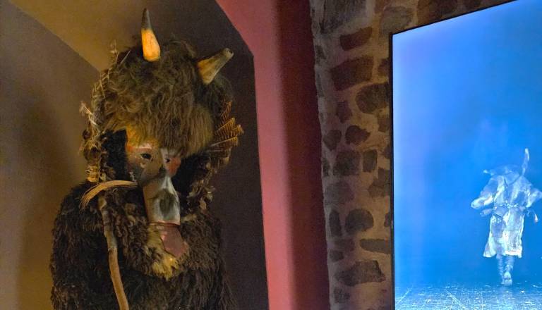 Kurentija iz znamenitega filma Praznovanje pomladi našla svoje mesto v Kurentovi hiši