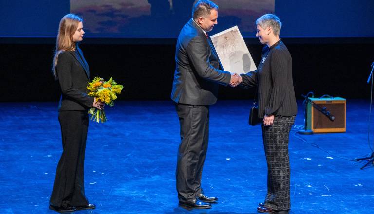 FOTO in VIDEO: Župan Anželj na slovesnosti podelil nagrade za dosežke v kulturi