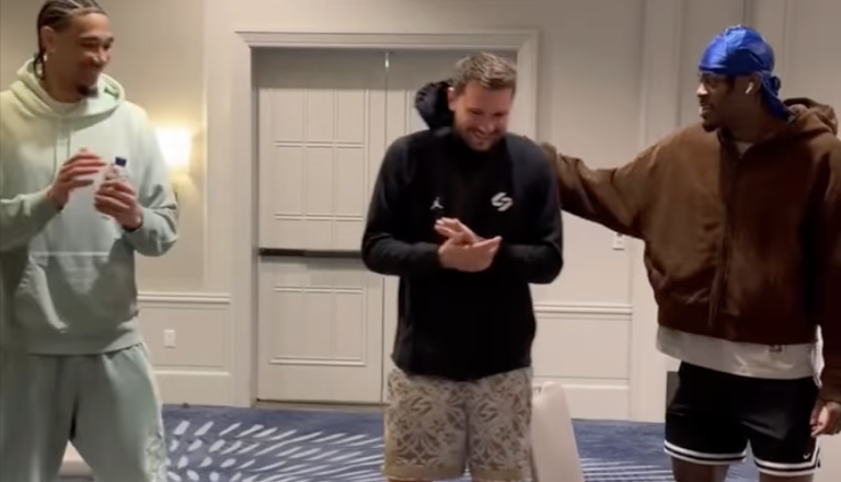 VIDEO: Poglejte, kakšno torto so Dončiću pripravili Lakersi