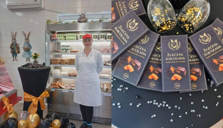 Mesnica iz Juršincev presenetila z nenavadno sladico