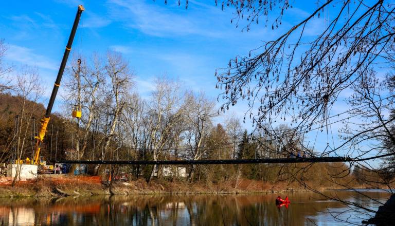 Nova brv med Mednim in Vikrčami naj bi bila končana do junija