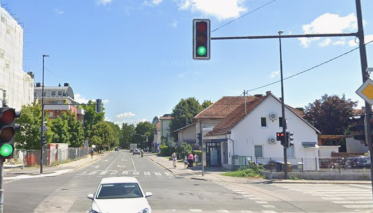 Do 19. marca zaprto to ljubljansko križišče 