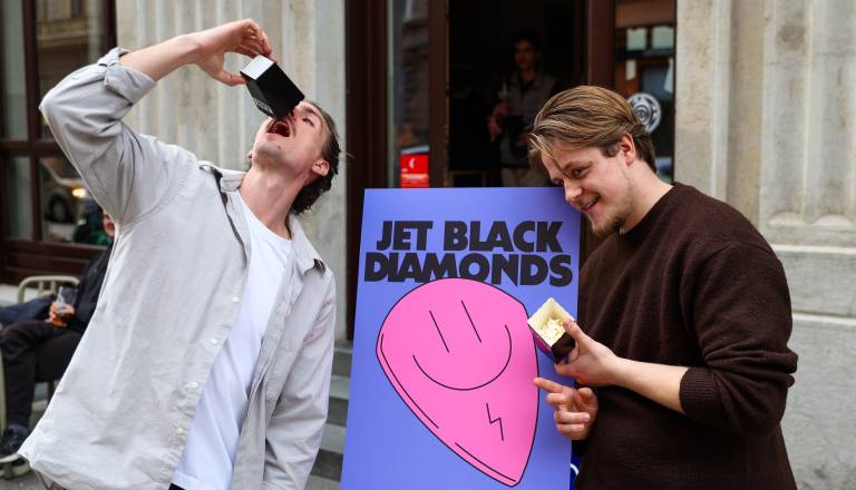 FOTO in VIDEO: Jet Black Diamonds v Ljubljani predstavili nova singla