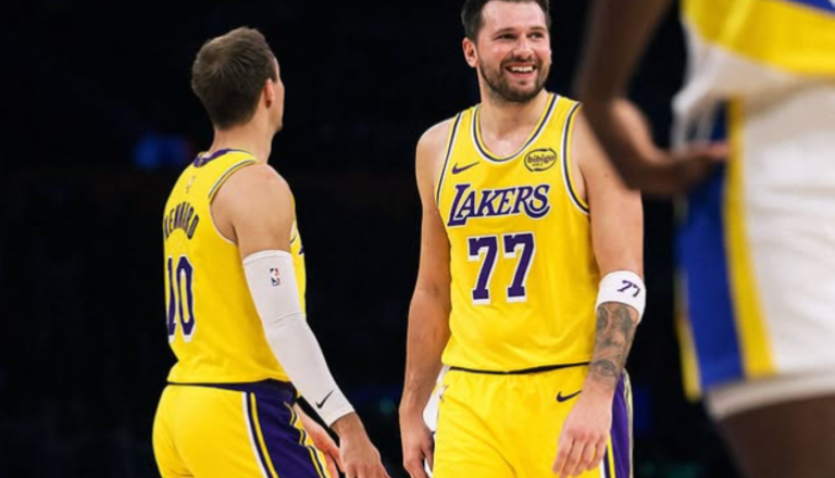 Junak večera: Dončić z metom za zmago Lakersov nad Denverjem