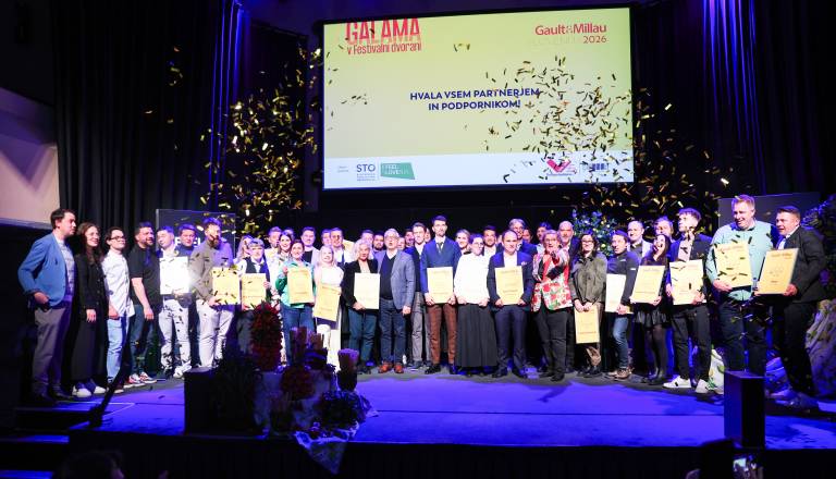 FOTO: V Festivalni dvorani razglasili najboljše v slovenski gastronomiji