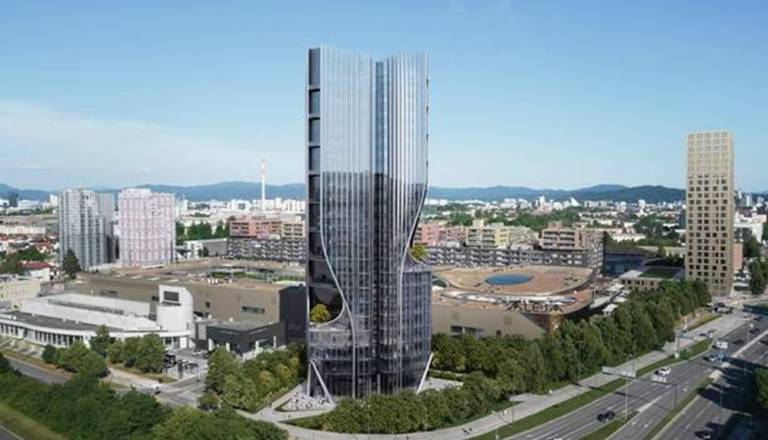 Prebivalci Šiške zaskrbljeni, kaj bo 100-metrska stolpnica pomenila za Celovško?