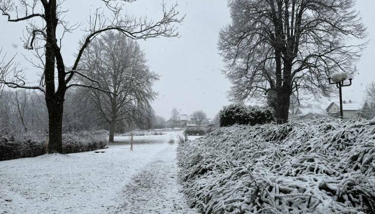 Zima še ni rekla zadnje, na vidiku plohe, ponekod sneg in veter preko 100 kilometrov na uro