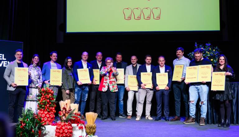 FOTO: Hiša Franko prejemnica petih kap